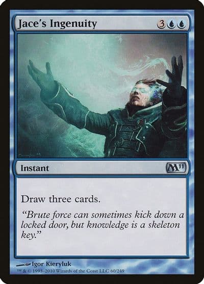 Jaces Ingenuity Magic 2011 (M11) Magic card