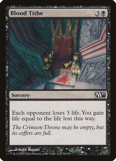 Blood Tithe Magic 2011 (M11) Magic card