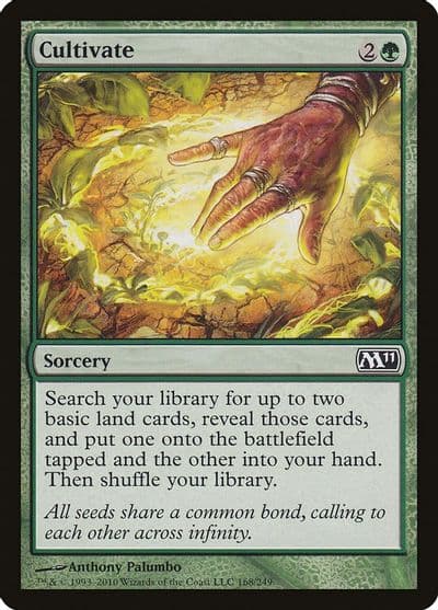 Cultivate Magic 2011 (M11) Magic card