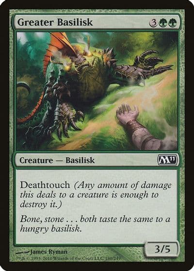 Greater Basilisk Magic 2011 (M11) Magic card