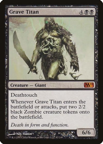 Grave Titan Magic 2011 (M11) Magic card