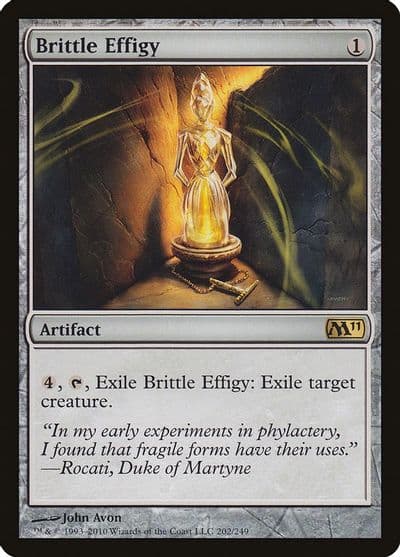 Brittle Effigy Magic 2011 (M11) Magic card