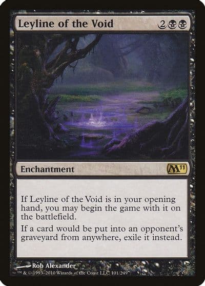 Leyline of the Void Magic 2011 (M11) Magic card