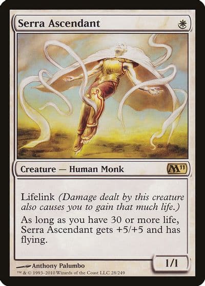 Serra Ascendant Magic 2011 (M11) Magic card