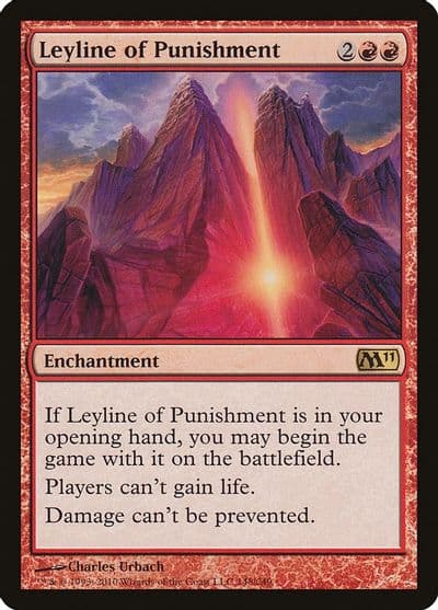 Leyline of Punishment Magic 2011 (M11) Magic card