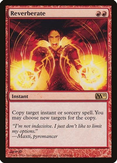 Reverberate Magic 2011 (M11) Magic card