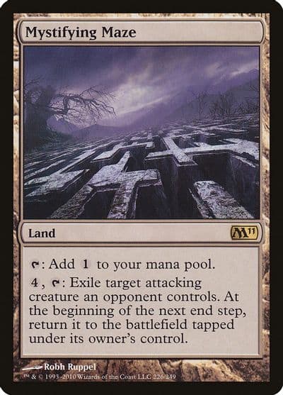 Mystifying Maze Magic 2011 (M11) Magic card