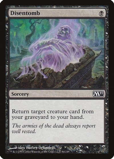 Disentomb Magic 2011 (M11) Magic card