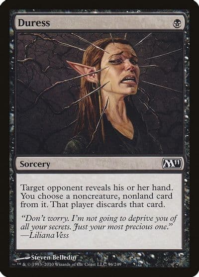 Duress Magic 2011 (M11) Magic card