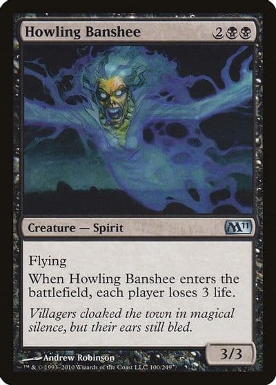 Howling Banshee Magic 2011 (M11) Magic card