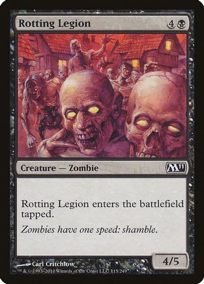 Rotting Legion Magic 2011 (M11) Magic card