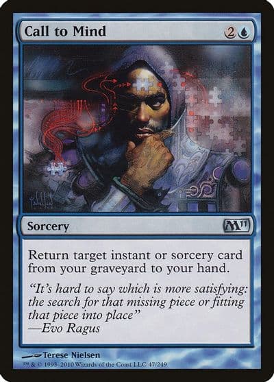 Call to Mind Magic 2011 (M11) Magic card