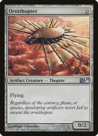 Ornithopter Magic 2011 (M11) Magic card
