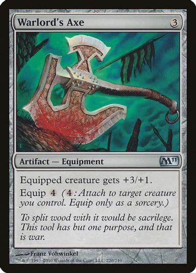 Warlords Axe Magic 2011 (M11) Magic card