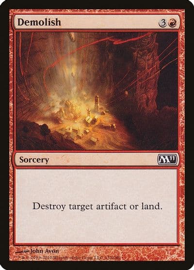 Demolish Magic 2011 (M11) Magic card