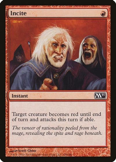 Incite Magic 2011 (M11) Magic card