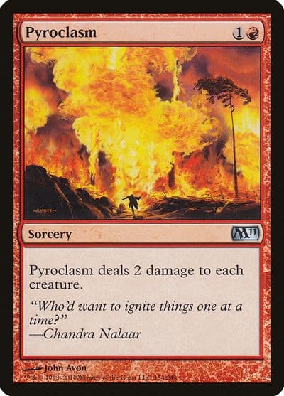 Pyroclasm Magic 2011 (M11) Magic card