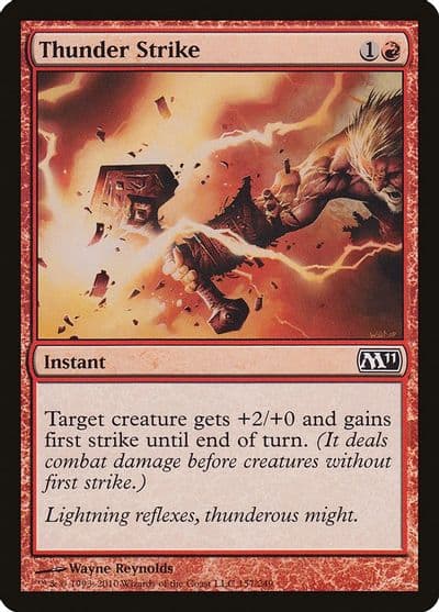 Thunder Strike Magic 2011 (M11) Magic card