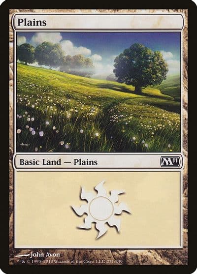 Plains 231 Magic 2011 (M11) Magic card