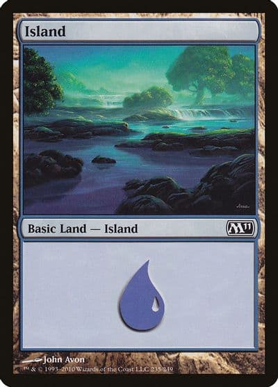 Island 235 Magic 2011 (M11) Magic card