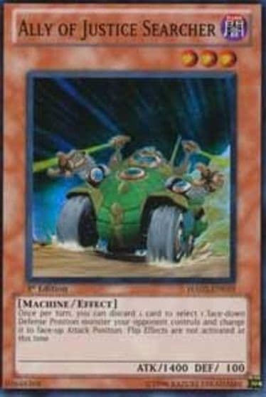 Ally of Justice Searcher Hidden Arsenal 2 Yu-Gi-Oh! card