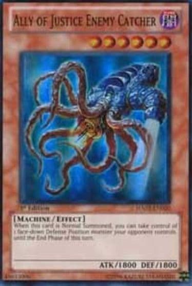 Ally of Justice Enemy Catcher Hidden Arsenal 2 Yu-Gi-Oh! card