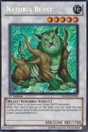 Naturia Beast Hidden Arsenal 2 Yu-Gi-Oh! card