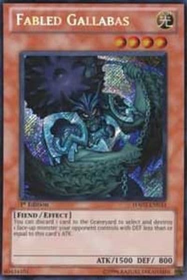 Fabled Gallabas Hidden Arsenal 2 Yu-Gi-Oh! card