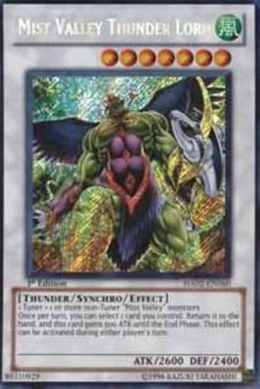 Mist Valley Thunder Lord Hidden Arsenal 2 Yu-Gi-Oh! card