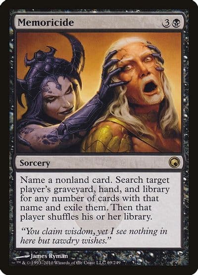 Memoricide Scars of Mirrodin Magic card