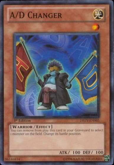 A D Changer Duelist Revolution Yu-Gi-Oh! card