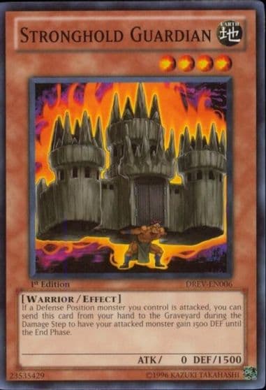 Stronghold Guardian Duelist Revolution Yu-Gi-Oh! card