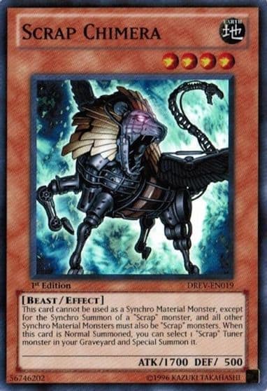 Scrap Chimera Duelist Revolution Yu-Gi-Oh! card