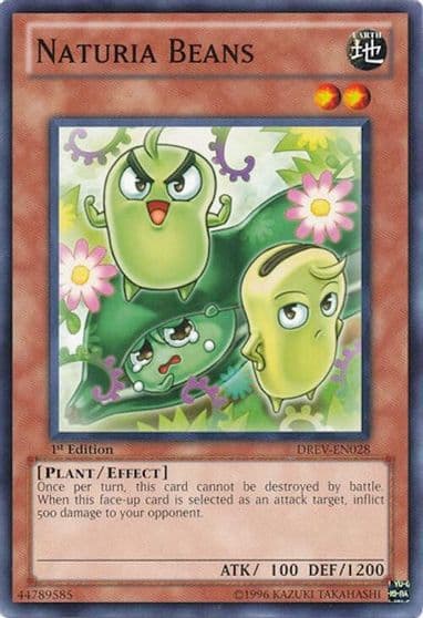 Naturia Beans Duelist Revolution Yu-Gi-Oh! card