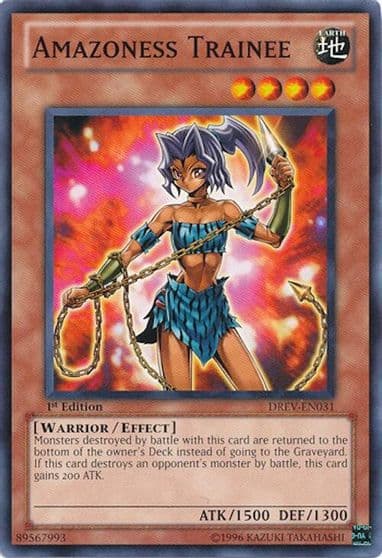 Amazoness Trainee Duelist Revolution Yu-Gi-Oh! card