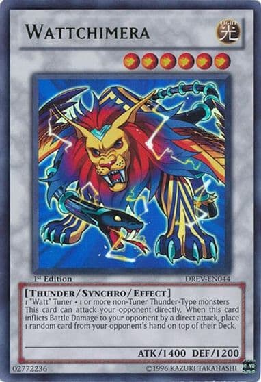 Wattchimera Duelist Revolution Yu-Gi-Oh! card