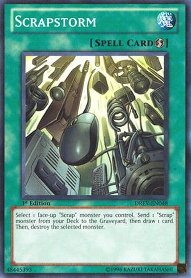 Scrapstorm Duelist Revolution Yu-Gi-Oh! card
