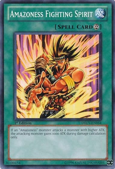 Amazoness Fighting Spirit Duelist Revolution Yu-Gi-Oh! card