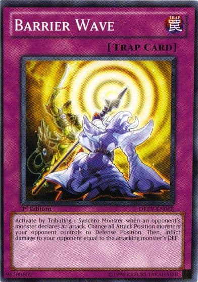 Barrier Wave Duelist Revolution Yu-Gi-Oh! card