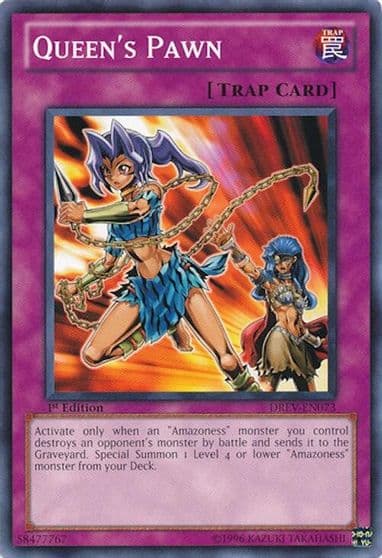 Queens Pawn Duelist Revolution Yu-Gi-Oh! card