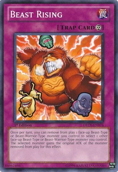 Beast Rising Duelist Revolution Yu-Gi-Oh! card