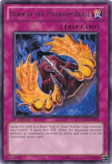 Horn of the Phantom Beast Duelist Revolution Yu-Gi-Oh! card