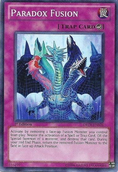 Paradox Fusion Duelist Revolution Yu-Gi-Oh! card
