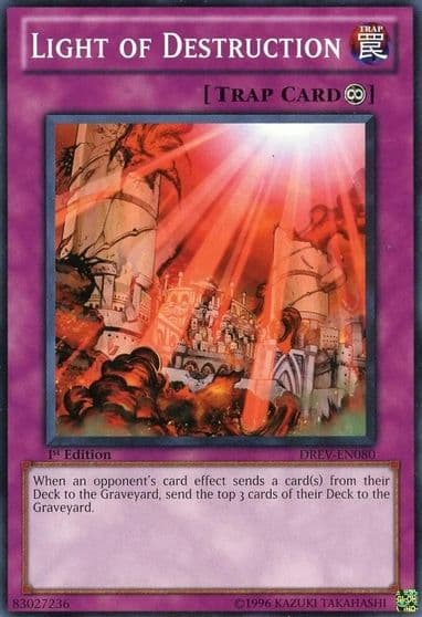 Light of Destruction Duelist Revolution Yu-Gi-Oh! card