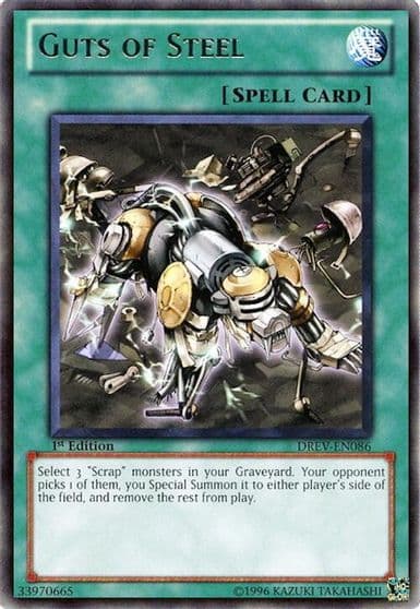 Guts of Steel Duelist Revolution Yu-Gi-Oh! card