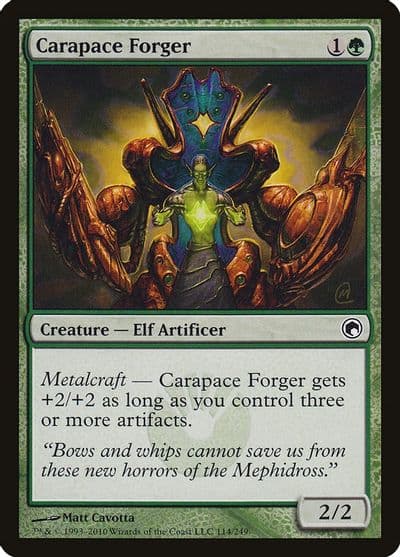 Carapace Forger Scars of Mirrodin Magic card