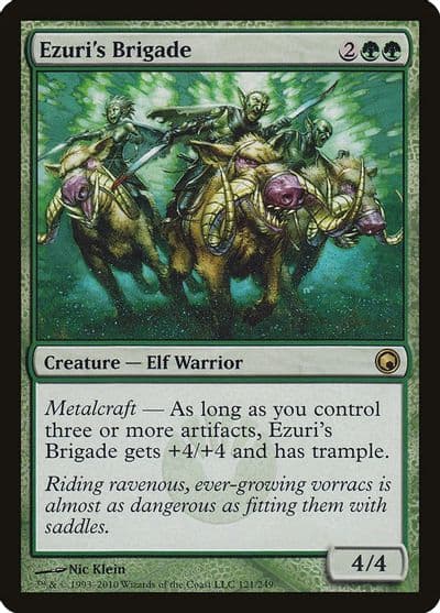 Ezuris Brigade Scars of Mirrodin Magic card