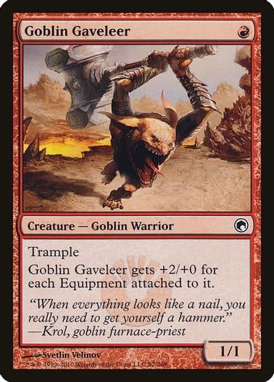 Goblin Gaveleer Scars of Mirrodin Magic card