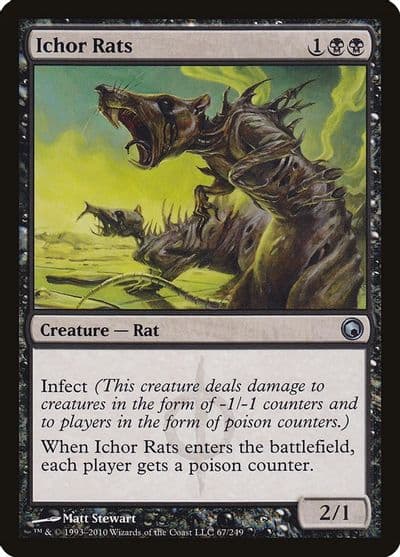 Ichor Rats Scars of Mirrodin Magic card