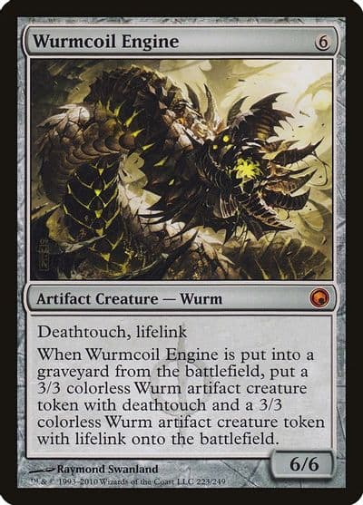 Wurmcoil Engine Scars of Mirrodin Magic card